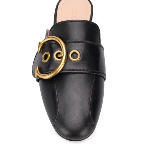 COACH Black Sullivan Slides - Picture 4 of 7